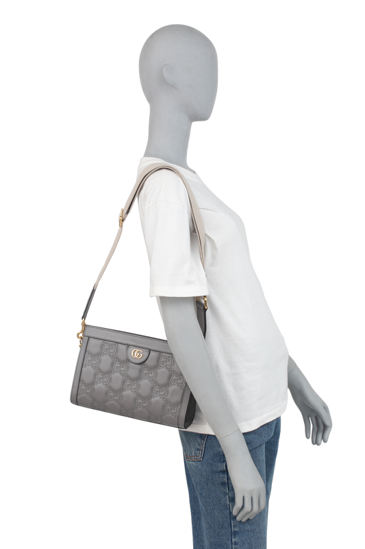 GUCCI OPIHIDIA CHAIN GG DUSTY GREY
