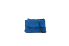 BOTTEGA OLYMPIA INTRECCIATO ROYAL BLUE