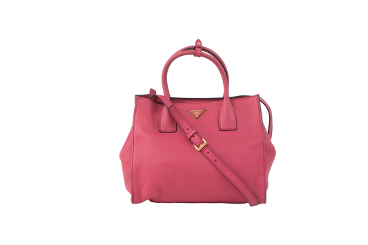 PRADA DAINO VITELLO CONVERTIBLE PINK