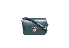 CELINE TRIOMPHE CLASSIQUE OLIVE GOLD HDWR