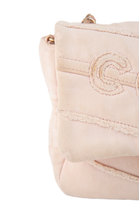 CHANEL MINI SQUARE COCO DENIM ROSE