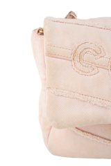 CHANEL MINI SQUARE COCO DENIM ROSE