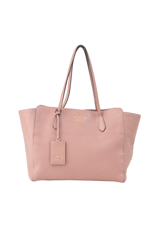 GUCCI SWING TOTE ROSE