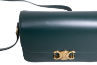 CELINE TRIOMPHE CLASSIQUE OLIVE GOLD HDWR