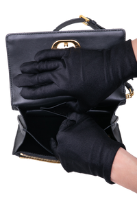 DIOR MISS CARO CANNAGE LAMBSKIN BLACK