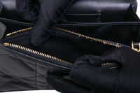 DIOR MISS CARO CANNAGE LAMBSKIN BLACK