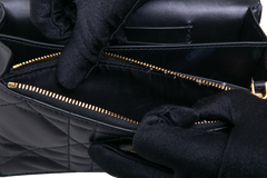 DIOR MISS CARO CANNAGE LAMBSKIN BLACK
