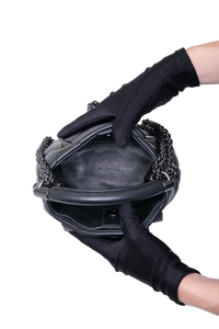VALENTINO MINI ROMAN STUD ALL BLACK