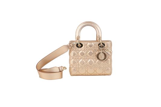 DESAPEGO ANA PAULA SIEBERT JUSTUS DIOR LADY SMALL CANNAGE GOLD