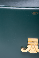 CELINE TRIOMPHE CLASSIQUE OLIVE GOLD HDWR