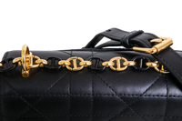 DIOR MISS CARO CANNAGE LAMBSKIN BLACK