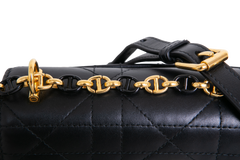 DIOR MISS CARO CANNAGE LAMBSKIN BLACK