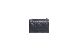 DIOR MISS CARO CANNAGE LAMBSKIN BLACK