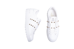 VALENTINO ROCKSTUD UNTITLED LOW-TOP SNEAKER WHITE - 36 BR