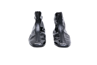 ALAIA BOOT ANKLE ZÍP-FRONT PATENT BLACK - 36 BR