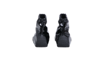 ALAIA BOOT ANKLE ZÍP-FRONT PATENT BLACK - 36 BR