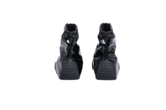 ALAIA BOOT ANKLE ZÍP-FRONT PATENT BLACK - 36 BR