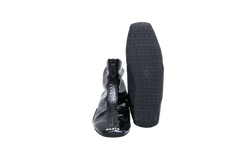 ALAIA BOOT ANKLE ZÍP-FRONT PATENT BLACK - 36 BR