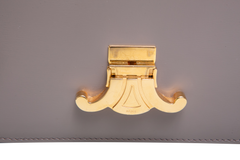 CELINE TRIOMPHE TEEN MODERN TAUPE GOLD HDWR