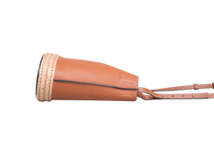 LOEWE GATE BUCKET TAN & RAFFIA