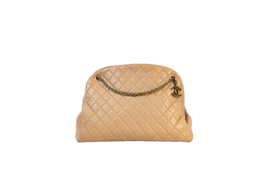 CHANEL MADEMOISELLE LAMBSKIN BEGE