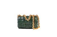 DESAPEGO FERNANDA BARBOSA BOTTEGA VENETA PADDED CHAIN GREEN