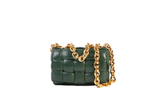 DESAPEGO FERNANDA BARBOSA BOTTEGA VENETA PADDED CHAIN GREEN