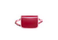 GUCCI HORSEBIT 1955 CALFSKIN AZALEA/RED