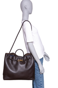 BOTTEGA ANDIAMO LARGE SILKY CALFSKIN FONDANT