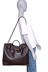 BOTTEGA ANDIAMO LARGE SILKY CALFSKIN FONDANT