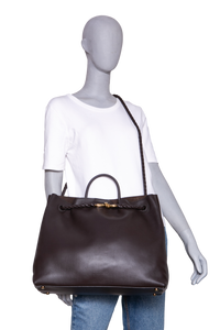 BOTTEGA ANDIAMO LARGE SILKY CALFSKIN FONDANT