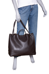 BOTTEGA ANDIAMO LARGE SILKY CALFSKIN FONDANT
