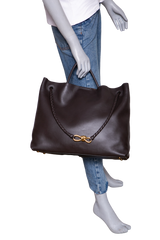 BOTTEGA ANDIAMO LARGE SILKY CALFSKIN FONDANT