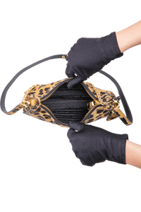 PRADA RE-EDITION LEOPARD PRINT BLACK