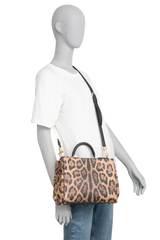 DG TOTE BAG LEOPARD