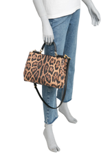 DG TOTE BAG LEOPARD