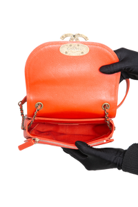 CHANEL SHOULDER BAG CURVE 2WAY ORANGE