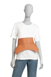 LOEWE BELT CORSET OBI IN NAPPA TAN