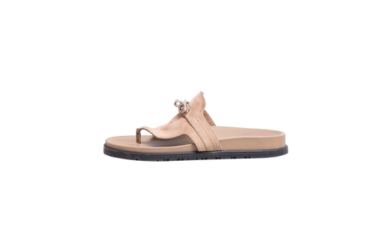 HERMÈS EMPIRE SUEDE BEIGE PLD HDWR - 37 BR