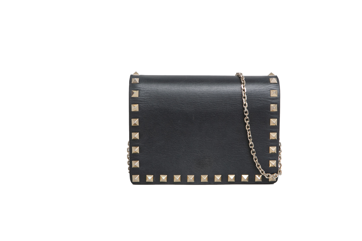 VALENTINO CROSSBODY MINI ROCKSTUD BLACK