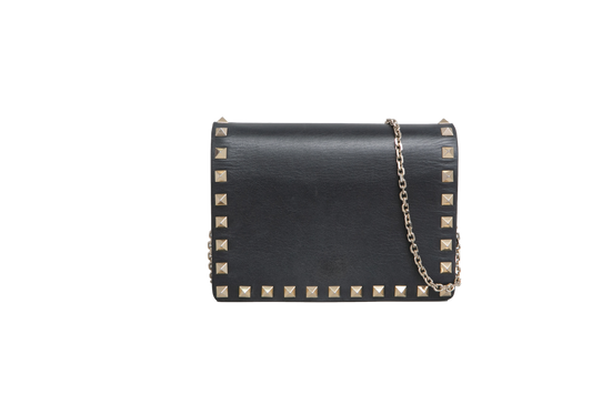 VALENTINO CROSSBODY MINI ROCKSTUD BLACK