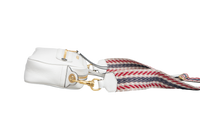 MIU MIU CROSSBODY MADRAS BANDOLIERA WHITE