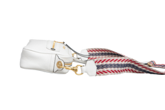 MIU MIU CROSSBODY MADRAS BANDOLIERA WHITE
