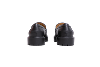 HERMÈS ICÔNIE LOAFER CALFSKIN NOIR - 38 1/2 BR