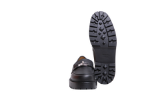 HERMÈS ICÔNIE LOAFER CALFSKIN NOIR - 38 1/2 BR