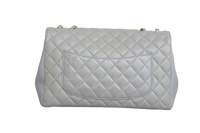 CHANEL CLASSIC FLAP JUMBO PEARL GREY