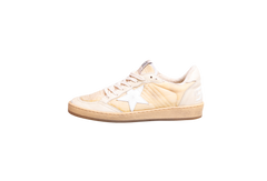 GOLDEN GOOSE BALL STAR NYLON/LEATHER BEIGE - 38 BR