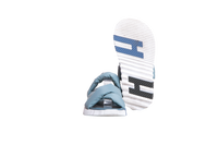 HERMÈS SANDAL ELETRIC NYLON/LEATHER BLEU/BLEU PINED - 36 BR