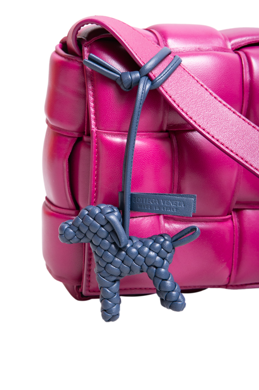 BOTTEGA DOG ACCESSORY INTRECCIO DENIM