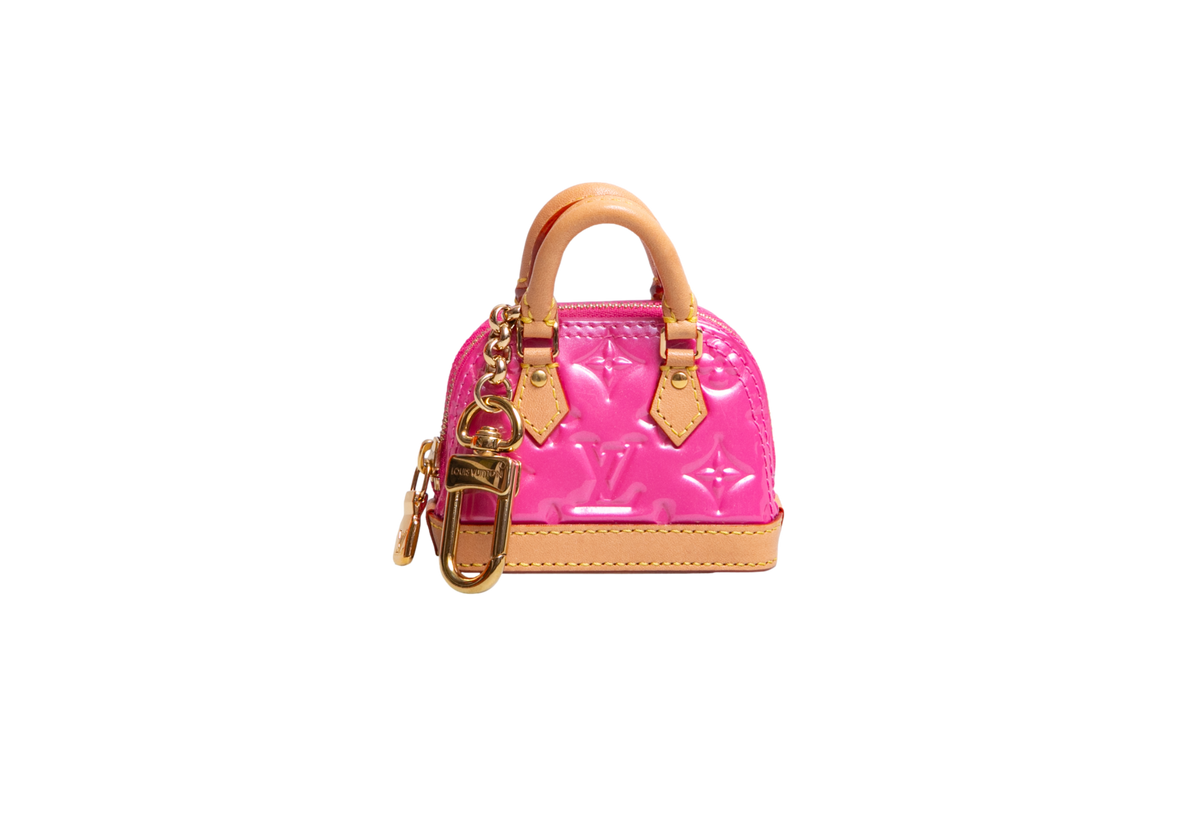 LV CHARM BAG MICRO ALMA BAG ROSE